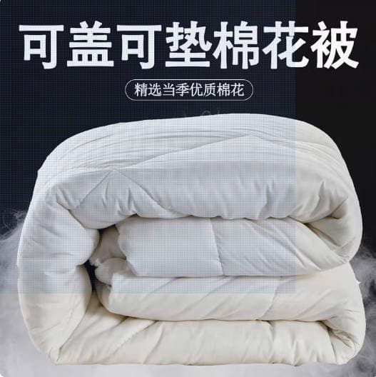 棉花被芯被褥临时盖被加厚保暖单人床垫被胎宿舍学生纯棉便宜被子